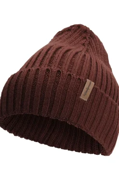Best Woolpower Muts Beanie Rib dark red