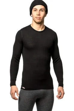 Hot Woolpower Ondergoed Crewneck 200 (unisex baselayer) black
