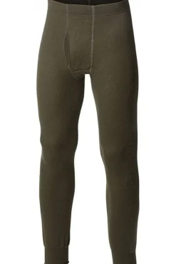 Online Woolpower Ondergoed Long Johns W Fly 400 (very warm baselayer for men) dark green