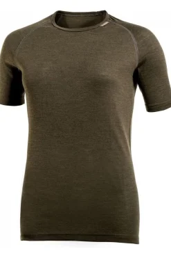 Online Woolpower Ondergoed Tee Lite (unisex baselayer) dark green