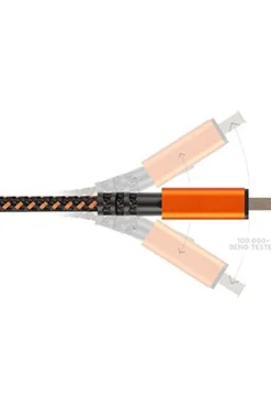 Sale Xtorm Oplader Acc Xtreme Usb To Micro Cable 1.5M Black/Orange