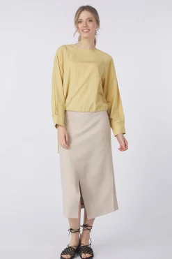 Blouse Raglan With Drawcord-Yaya Discount