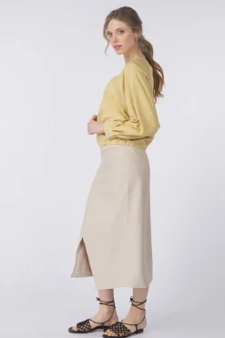 Blouse Raglan With Drawcord-Yaya Discount