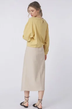 Blouse Raglan With Drawcord-Yaya Discount