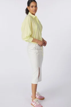 Hemd Batwing Blouse With Edges-Yaya Discount