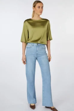 Jeans Wide Leg Denim - L32-Yaya Online