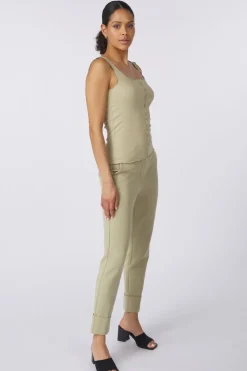 Top Singlet With Frilled Seams-Yaya Discount