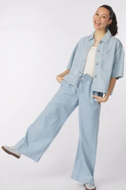 Outlet Yerse Broek Lago Sky Blue