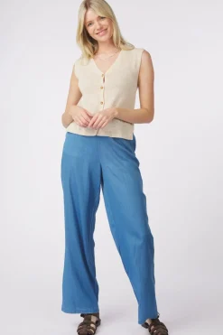 Clearance Yerse Cardigan Lima Medium Blue Denim