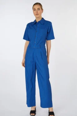Sale Yerse Jumpsuit Bubble Navy