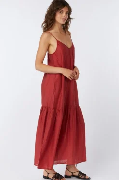 Outlet Yerse Jurk Mescal Dark Red